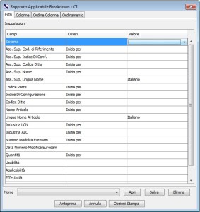 report applicabile